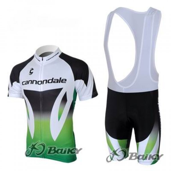 2012 Cannondale Fahrradbekleidung Satz Fahrradtrikot Kurzarm Trikot und Kurz Trägerhose Weiß Radtrikot De
