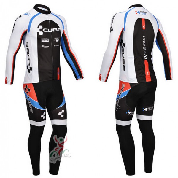 2013 Cube Fahrradbekleidung Radtrikot Satz Langarm und Lange Fahrradhose Radtrikot De 2013 Cube Fahrradbekleidung Radtrikot Satz Langarm und Lange Fahrradhose Radtrikot De