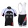 2013 Cube Fahrradbekleidung Satz Fahrradtrikot Kurzarm Trikot und Kurz Trägerhose Weiß Schwarz Radtrikot De