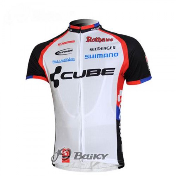 Cube Fintro Pro Team Radtrikot Kurzarm Weiß Schwarz Radtrikot De Cube Fintro Pro Team Radtrikot Kurzarm Weiß Schwarz Radtrikot De