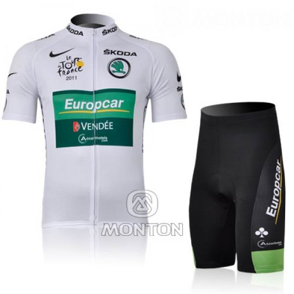 Europcar Pro Team Vendee Radtrikot Kurzarm und Kurz Radhose Kits Weiß Radtrikot De Europcar Pro Team Vendee Radtrikot Kurzarm und Kurz Radhose Kits Weiß Radtrikot De