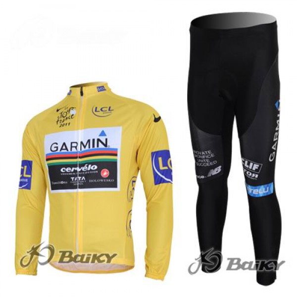 Garmin Cervelo Pro Team Fahrradbekleidung Radtrikot Satz Langarm und Lange Fahrradhose Gelb Radtrikot De Garmin Cervelo Pro Team Fahrradbekleidung Radtrikot Satz Langarm und Lange Fahrradhose Gelb Radtrikot De