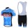 2013 Garmin Sharp Barracuda Cervelo Fahrradbekleidung Satz Fahrradtrikot Kurzarm Trikot und Kurz Trägerhose Blau Radtrikot De