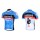 2013 Garmin Sharp Barracuda Cervelo Fahrradbekleidung Satz Fahrradtrikot Kurzarm Trikot und Kurz Trägerhose Blau Radtrikot De