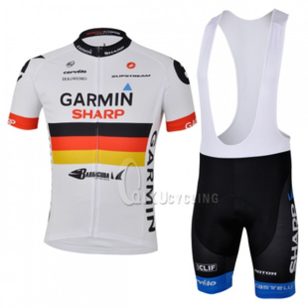 2013 Garmin Sharp Barracuda Deutsche Champion Fahrradbekleidung Satz Fahrradtrikot Kurzarm Trikot und Kurz Trägerhose Radtrikot De 2013 Garmin Sharp Barracuda Deutsche Champion Fahrradbekleidung Satz Fahrradtrikot Kurzarm Trikot und Kurz Trägerhose Radtrikot De
