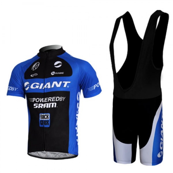 Giant Sram Pro Team Radtrikot Kurzarm Kurz Trägerhose Kits Schwarz Blau Radtrikot De Giant Sram Pro Team Radtrikot Kurzarm Kurz Trägerhose Kits Schwarz Blau Radtrikot De