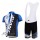 Giant Sram Pro Team Radtrikot Kurzarm Kurz Trägerhose Kits Weiß Blau Schwarz Radtrikot De