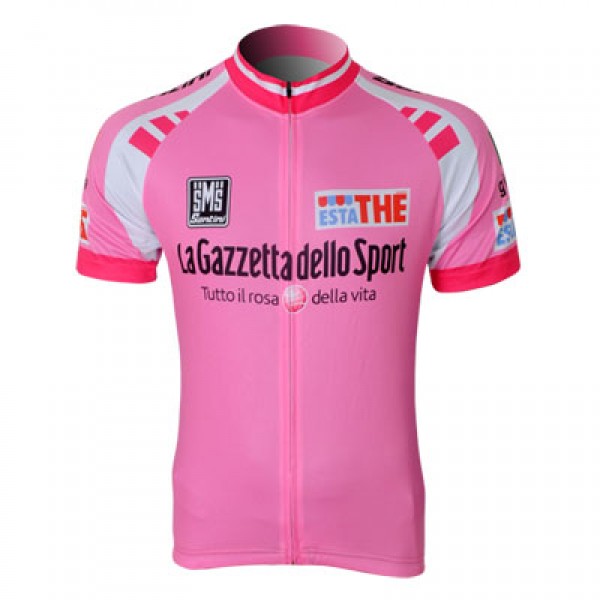 2013 Giro d'Italia Radtrikot Kurzarm Rosa Radtrikot De 2013 Giro d'Italia Radtrikot Kurzarm Rosa Radtrikot De