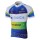 2013 Green Edge ORICA Radtrikot Kurzarm Blau Radtrikot De