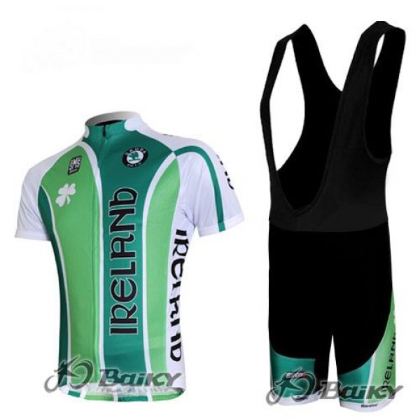 Irland Pro Team Radtrikot Kurzarm Kurz Trägerhose Kits Grün Radtrikot De Irland Pro Team Radtrikot Kurzarm Kurz Trägerhose Kits Grün Radtrikot De