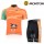 JAYCO Pro Team Radtrikot Kurzarm Kurz Radhose Kits Orange Radtrikot De
