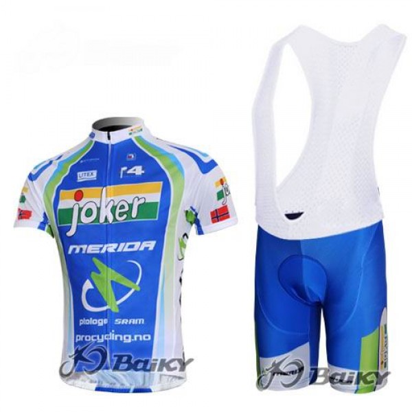 Joker Merida Pro Team Norwegen Radtrikot Kurzarm Kurz Trägerhose Kits Grün Radtrikot De