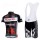 Kuota SRAM Road Pro Team Radtrikot Kurzarm Kurz Trägerhose Kits Schwarz Weiß Radtrikot De