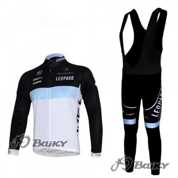 Leopard trek Pro Team Fahrradbekleidung Radtrikot Satz Langarm und Lange Trägerhose Weiß Schwarz Radtrikot De Leopard trek Pro Team Fahrradbekleidung Radtrikot Satz Langarm und Lange Trägerhose Weiß Schwarz Radtrikot De