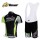 Liquigas Cannondale Fahrradbekleidung Satz Fahrradtrikot Kurzarm Trikot und Kurz Trägerhose Schwarz Grün Radtrikot De