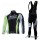 Liquigas Cannondale Pro Team Fahrradbekleidung Radtrikot Satz Langarm und Lange Trägerhose Schwarz Grün Radtrikot De