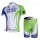 Liquigas Cannondale Pro Team Radbekleidung Radtrikot Kurzarm und Fahrradhosen Kurz Grün Weiß Radtrikot De