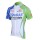 2013 Liquigas Cannondale Pro Team Radtrikot Kurzarm Grün Weiß Radtrikot De