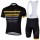 2013 Livestrong Fahrradbekleidung Satz Fahrradtrikot Kurzarm Trikot und Kurz Trägerhose Schwarz Gelb Radtrikot De