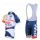 2013 Lotto Belisol Fahrradbekleidung Satz Fahrradtrikot Kurzarm Trikot und Kurz Trägerhose Weiß Blau Radtrikot De
