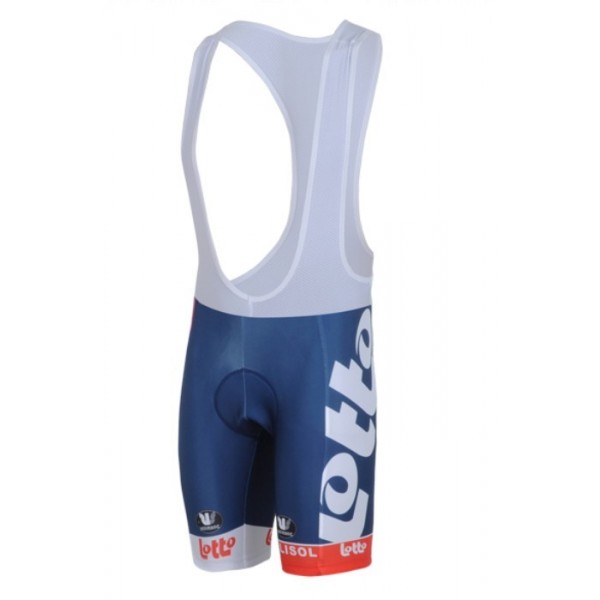 Lotto Belisol Kurz Trägerhose Blau Weiß 2013 Radtrikot De