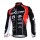 MHW Cube Racing Team Fahrradtrikot Langarm Rot Schwarz Radtrikot De