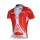 Nalini Pro Team Radtrikot Kurzarm Rot Radtrikot De