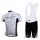 Northwave Pro Team Fahrradbekleidung Satz Fahrradtrikot Kurzarm Trikot und Kurz Trägerhose Weiß Radtrikot De