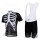 Northwave Pro Team Fahrradbekleidung Satz Fahrradtrikot Kurzarm Trikot und Kurz Trägerhose Weiß Schwarz Radtrikot De