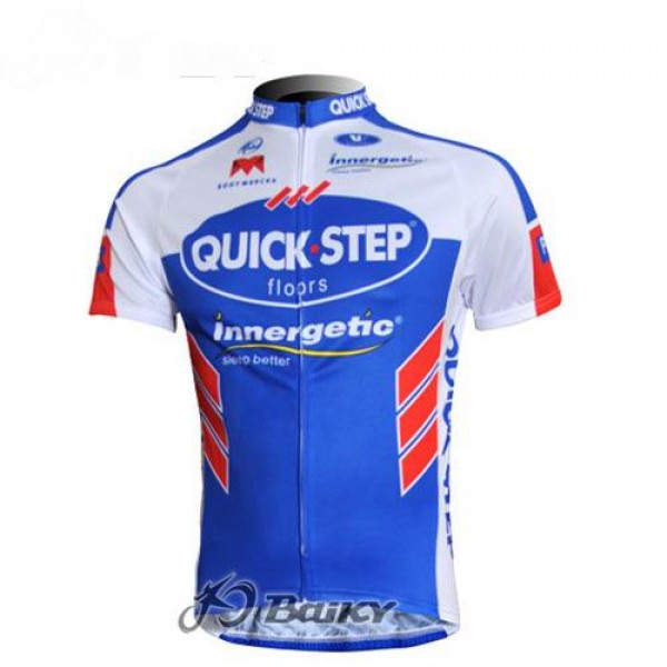 Omega Pharma-Quick Step innergetic Radtrikot Kurzarm Blau Weiß Radtrikot De Omega Pharma-Quick Step innergetic Radtrikot Kurzarm Blau Weiß Radtrikot De