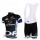 Orbea Pro Team Fahrradbekleidung Satz Fahrradtrikot Kurzarm Trikot und Kurz Trägerhose Blau Radtrikot De