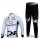 Orbea Pro Team Fahrradbekleidung Radtrikot Satz Langarm und Lange Fahrradhose Weiß Radtrikot De