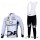 Orbea Pro Team Fahrradbekleidung Radtrikot Satz Langarm und Lange Trägerhose Weiß Radtrikot De
