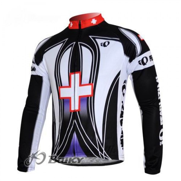 Pearl Izumi Pro Team Fahrradtrikot Langarm Weiß Schwarz Rot Radtrikot De