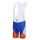 Rabobank Pro Team Kurz Trägerhose Orange Blau Radtrikot De