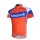 Rabobank Pro Team Radtrikot Kurzarm Orange Blau Radtrikot De