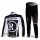 RadioShack Trek Nissan Fahrradbekleidung Radtrikot Satz Langarm und Lange Fahrradhose Schwarz Radtrikot De