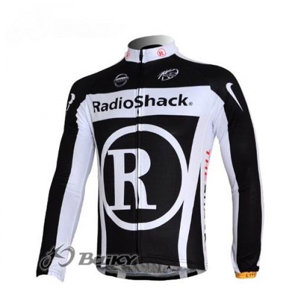 RadioShack Trek Nissan Fahrradtrikot Langarm Schwarz Radtrikot De