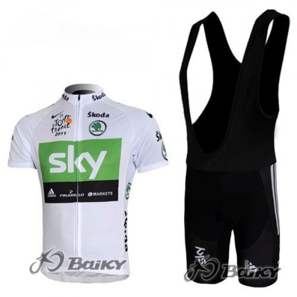 SKY Pro Team Fahrradbekleidung Satz Fahrradtrikot Kurzarm Trikot und Kurz Trägerhose Weiß Grün Radtrikot De SKY Pro Team Fahrradbekleidung Satz Fahrradtrikot Kurzarm Trikot und Kurz Trägerhose Weiß Grün Radtrikot De