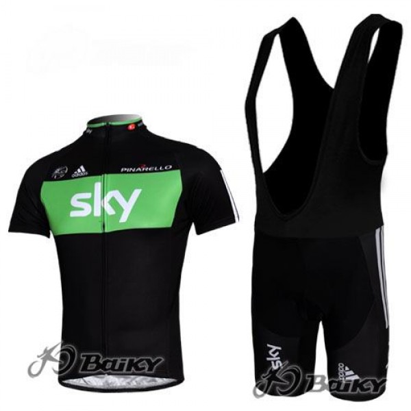 SKY Pro Team Fahrradbekleidung Satz Fahrradtrikot Kurzarm Trikot und Kurz Trägerhose Schwarz Grün Radtrikot De SKY Pro Team Fahrradbekleidung Satz Fahrradtrikot Kurzarm Trikot und Kurz Trägerhose Schwarz Grün Radtrikot De