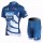 2013 Saxo Bank Tinkoff Pro Team Radtrikot Kurzarm und Kurz Radhose Kits Blau Radtrikot De