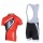 2013 Scott Racing Fahrradbekleidung Satz Fahrradtrikot Kurzarm Trikot und Kurz Trägerhose Rot Schwarz Radtrikot De