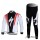 Specialized Pro Team S-Works Fahrradbekleidung Radtrikot Satz Langarm und Lange Fahrradhose Weiß Schwarz Rot Radtrikot De