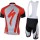 2013 Specialized Fahrradbekleidung Satz Fahrradtrikot Kurzarm Trikot und Kurz Trägerhose Weiß Rot Schwarz Radtrikot De