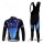 Subaru Peak Bar Team Fahrradbekleidung Radtrikot Satz Langarm und Lange Trägerhose Schwarz Blau Radtrikot De
