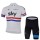 2013 Team Sky Radtrikot Kurzarm und Kurz Radhose Kits Weiß Blau Schwarz Radtrikot De