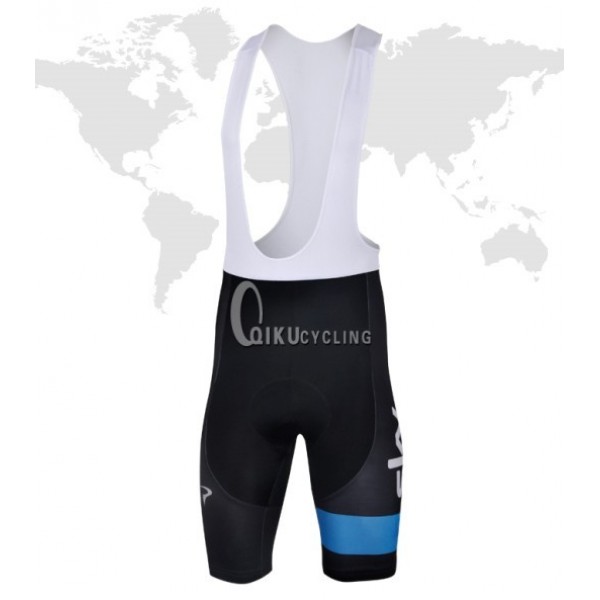 Team Sky Kurz Trägerhose Schwarz Blau 2013 Radtrikot De Team Sky Kurz Trägerhose Schwarz Blau 2013 Radtrikot De