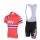 2013 Team Sky Norwegisch Champion Fahrradbekleidung Satz Fahrradtrikot Kurzarm Trikot und Kurz Trägerhose Rot Schwarz Radtrikot De