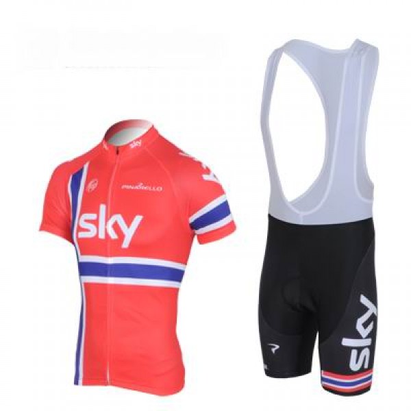 2013 Team Sky Norwegisch Champion Fahrradbekleidung Satz Fahrradtrikot Kurzarm Trikot und Kurz Trägerhose Rot Schwarz Radtrikot De 2013 Team Sky Norwegisch Champion Fahrradbekleidung Satz Fahrradtrikot Kurzarm Trikot und Kurz Trägerhose Rot Schwarz Radtrikot De