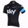 2013 Team Sky Radtrikot Kurzarm Schwarz Blau Radtrikot De